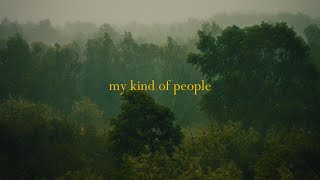my kind of people...