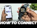 Fireboltt shark connect to phone  how to connect smartwatch to phone