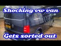 SHOCKING used VW transporter T6 gets rectified - SOLD AND DELVIERED BY A VW VAN CENTER