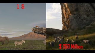 The Lion King 2019 But Movie Budget 1 Dollar