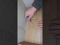 Remember this woodwork trick cutting laminate to size shorts