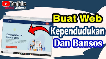 Cara Membuat Website Kependudukan dan Penerima Bansos