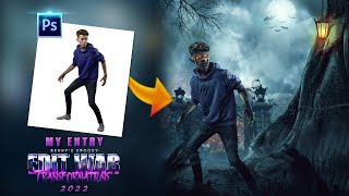 My entry Into Benny Spooky Edit war Transformation 2022 - Halloween Photoshop Art