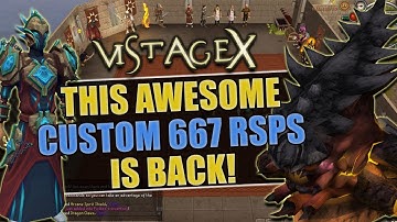 THIS AWESOME CUSTOM 667 RSPS IS BACK!! *Server showcase! Awesome minigames!* + Giveaway [VistageX]