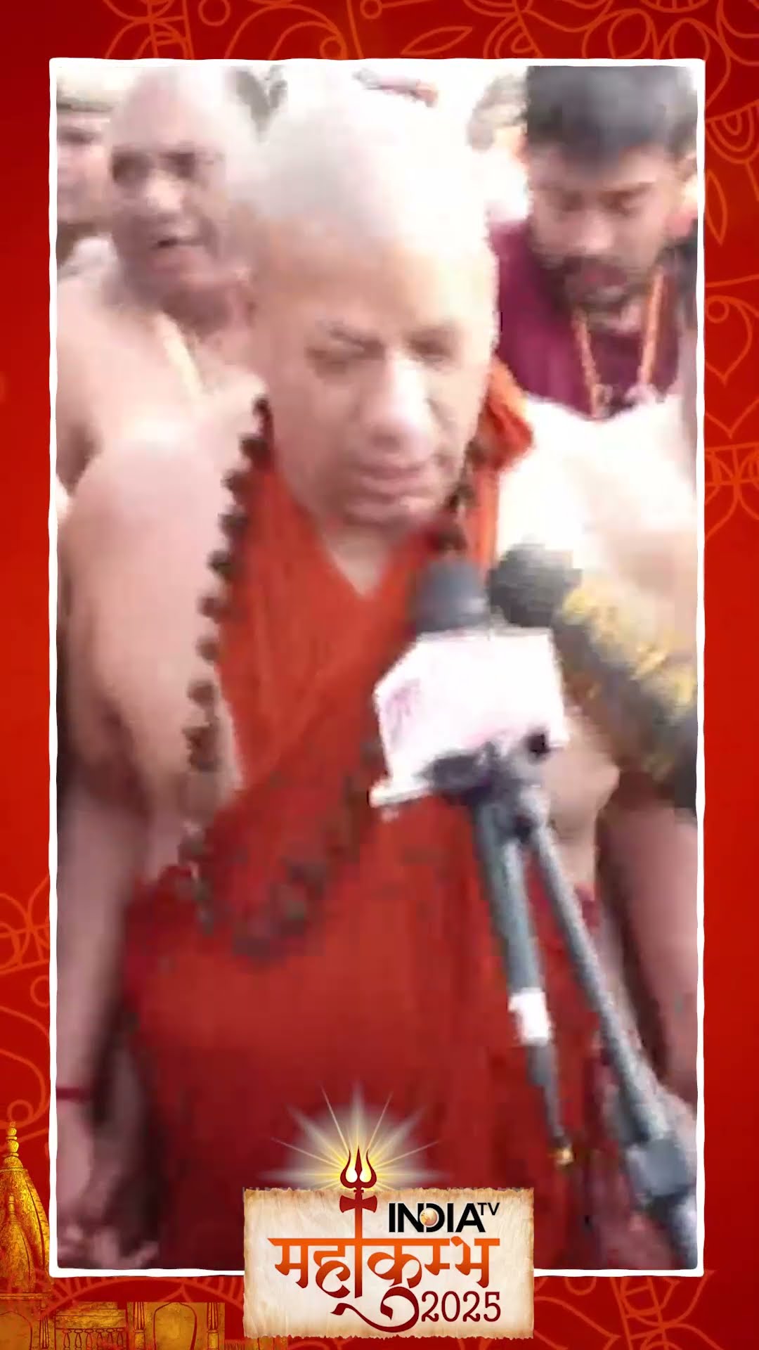 #niranjani अखाड़े ने आज सभी #akhadewasio के साथ किया साथ किया #gangapujan और #snan