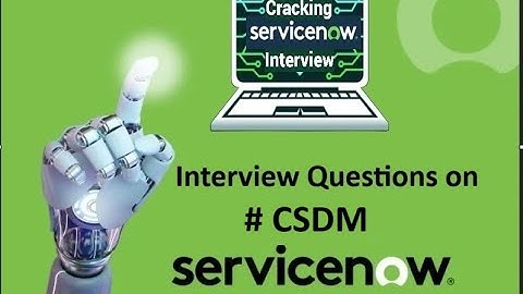 Top 6 Interview Questions on CSDM. #servicenow #itom #servicenowdeveloper #interview #cmdb