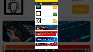 Moneyinze  earning money apps in Google Play Store Register.Sponso ID: INZ215053 screenshot 1