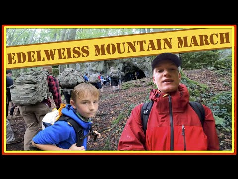 We conquered the German Army Edelweiss Mountain March! 10+ hours to earn the historic flower!