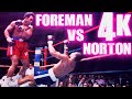 George Foreman vs Ken Norton (Highlights) 4K
