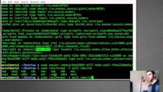 Encrypt a Partition with luksformat in Linux - BASH