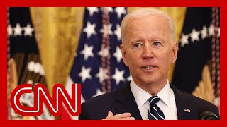 Watch Biden’s first formal press conference