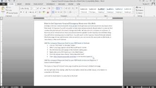 Word 2013: Creating Numbered Lists