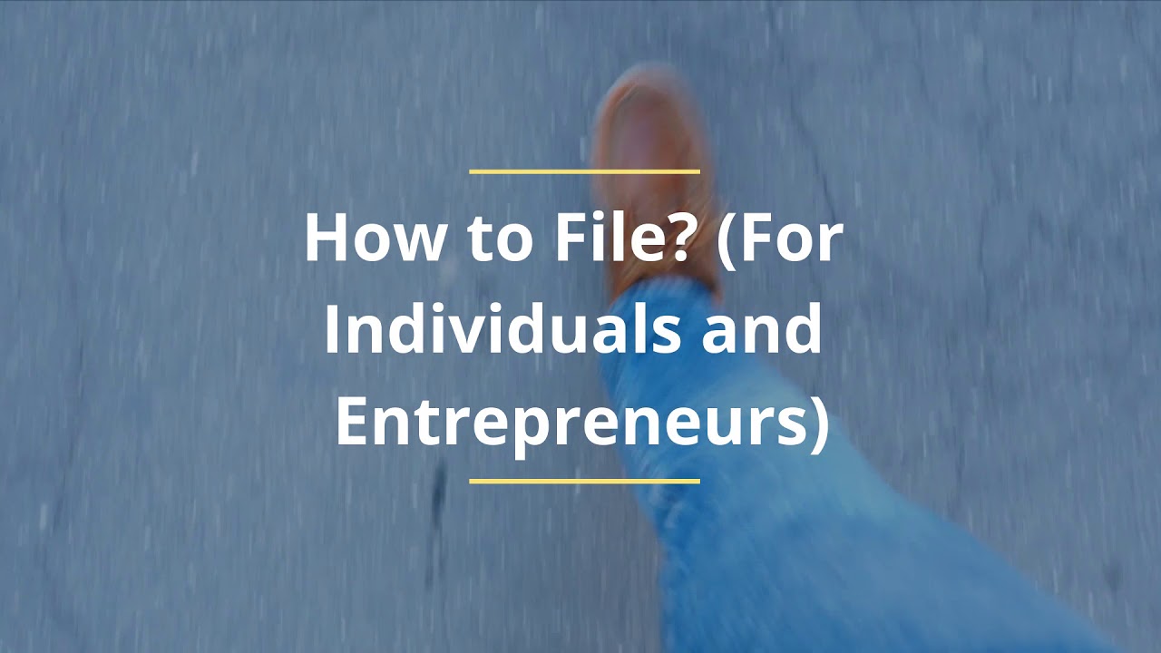 How to file Tax Return in the Philippines YouTube