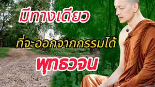 มรรค8เท่านัันที่จะออกจากกรรมได้ไม่มีทางอื่น#พุทธวจนธรรมวินัยจากพระโอษฐ์