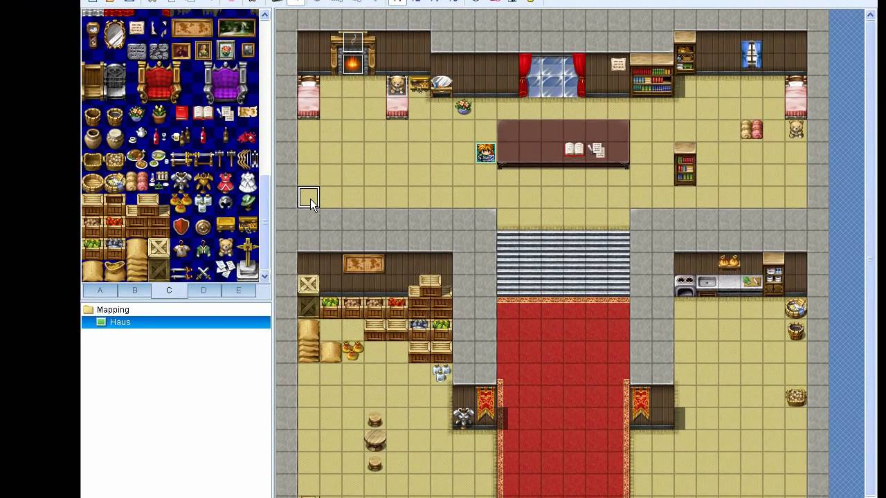 Erweitertes Mapping und erste Events - RPG Maker VX - Tutorial 2 ...