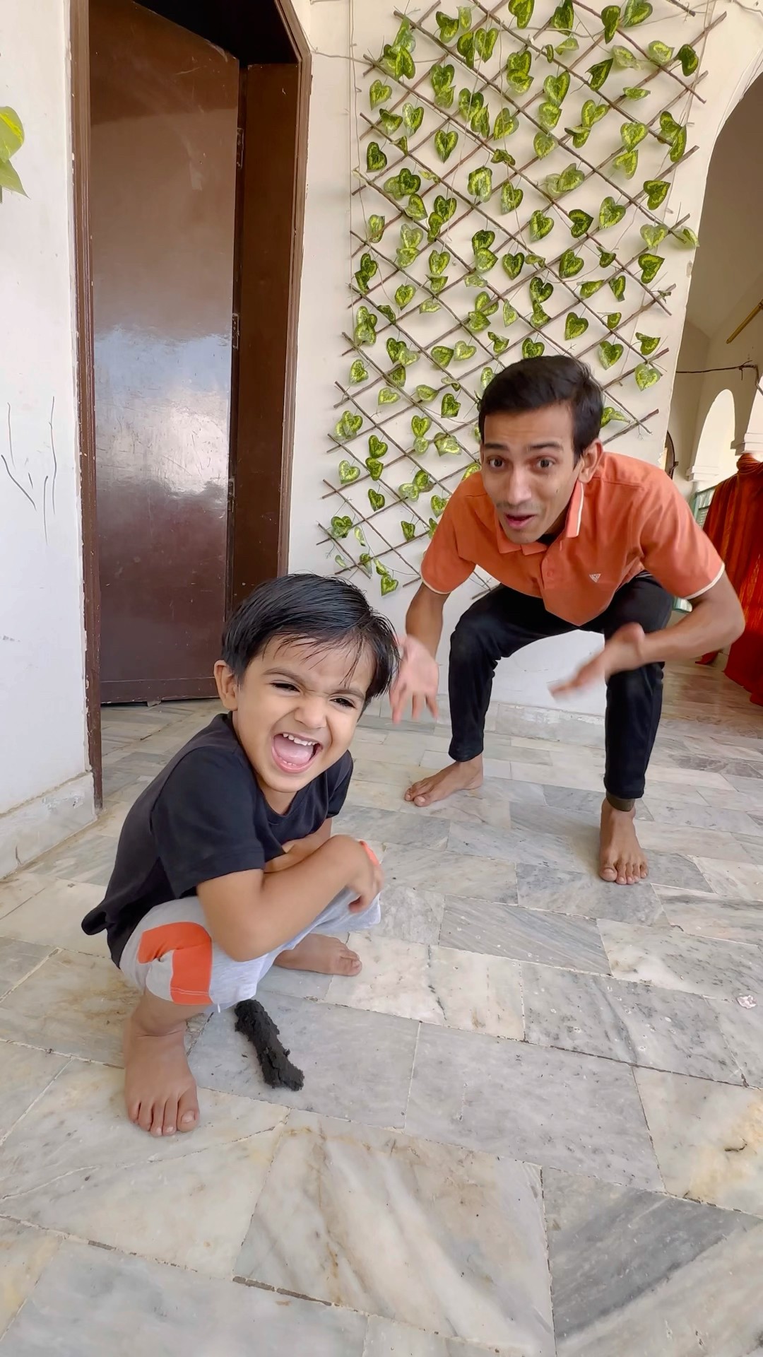 Baby ? Poop Outside Washroom ?|