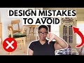 9 Interior Design Mistakes You NEED to Stop Making ASAP! Design Bad Habits To Break!