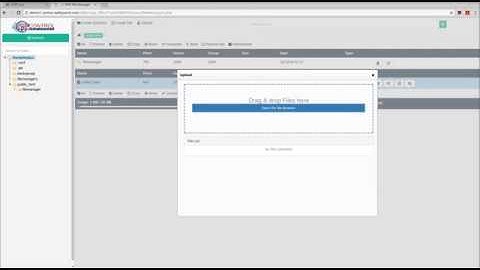 CentOS-WebPanel: User Panel - File Manager