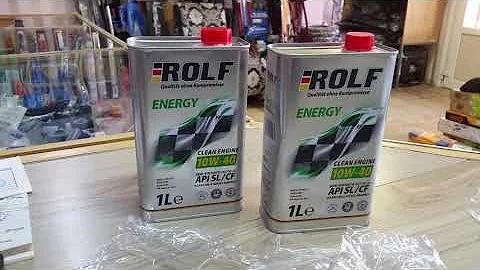 Масло моторное для двигателей автомобилей ROLF. 10V40  - ENERGY