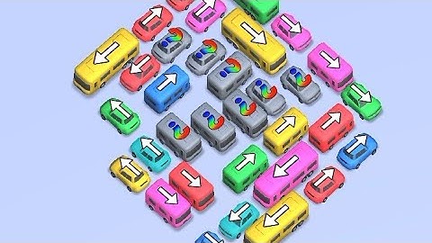 Bus crazy Traffic Jam Puzzle Level 34 Solution Walkthrough