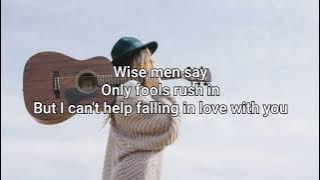Can't Help Falling in Love- ELvis Presley Cover by Alexandra parot (Lyrics)