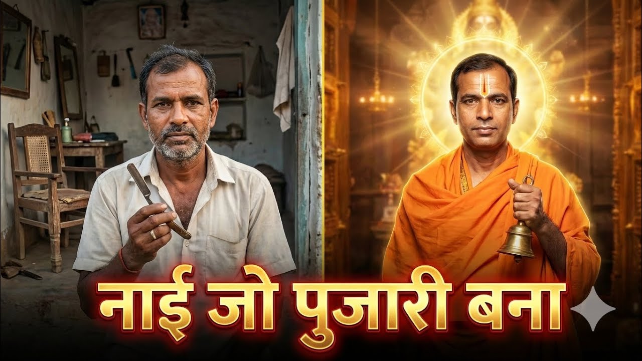 एक नाई बना पुजारी 😲 | किस्मत बदल देने वाली कहानी | Inspirational Story
