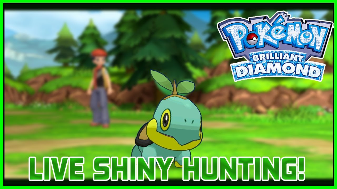 Pokemon Brilliant Diamond Shiny Turtwig Soft Reset Road to 1000 Subs