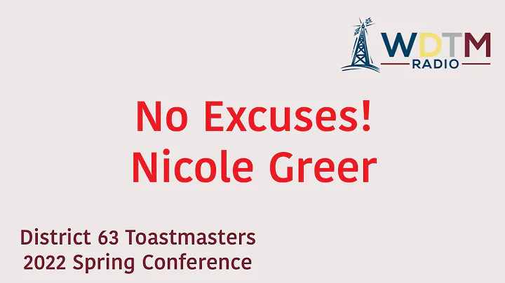 Nicole Greer - No Excuses