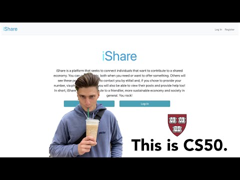 CS50x - A brief summary of my Final Project "iShare"