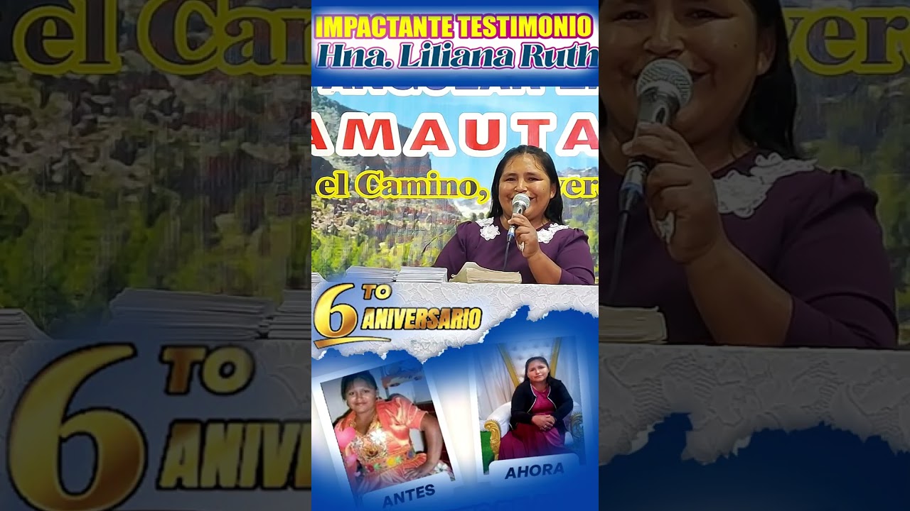 🔴✅😱😱TESTIMONIO IMPACTANTE💥HNA LILIANA RUTH G. EX CANTANTE FOLCLÓRICA "CARIÑOSITA DE HUANCAVELICA"👩