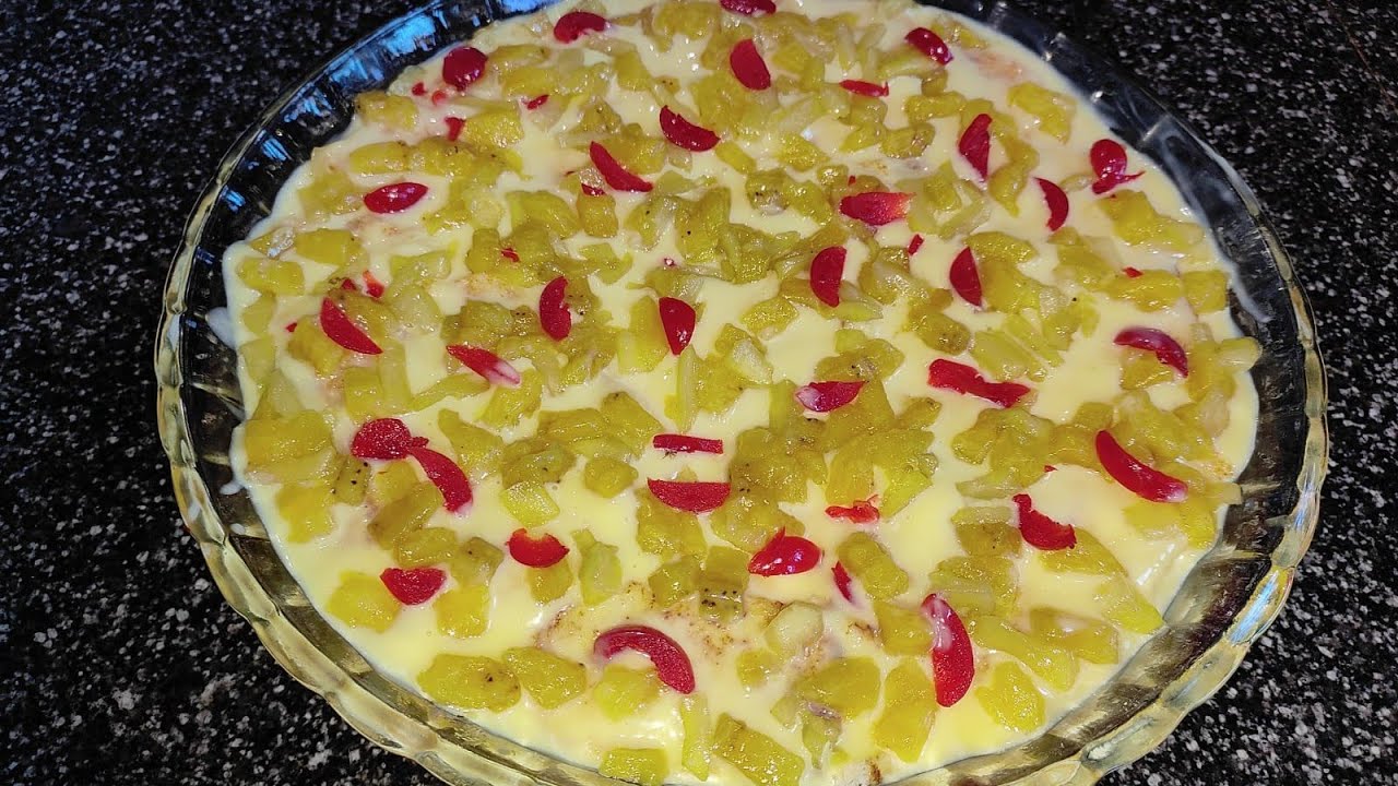 Bread pudding with custard powder Bread custard recipe in malayalam