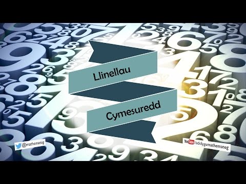 [028 M/S] Llinellau Cymesuredd