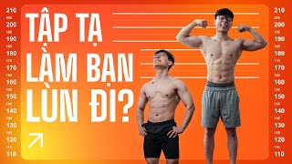 Quan niệm sai lầm về chiều cao | Tập GYM sớm có LÙN không? | Weight Lifting Stunt Growth | SHINPHAMM