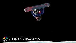 Every American s jumps in the men s snowboard big air qualifiers Winter Olympics