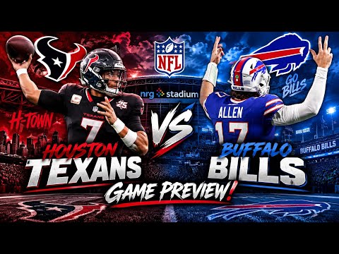 Houston Texans VS Bills Game Preview!