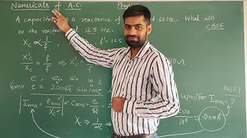 XII-07-05 (A.C.) Numericals based on Resistor , Capacitor , Inductor with ac source by Ombir Jindher