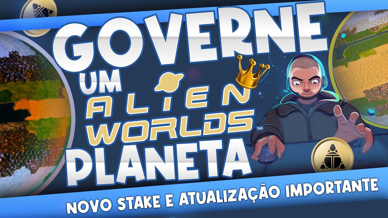 Alien Worlds NFT - Governe o Planeta - Bora de NEWs galera! Como ganhar