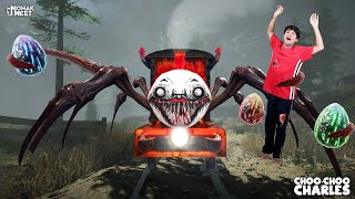 CHOO CHOO CHARLES GAMEPLAY #1 TRAIN MONSTER HORROR GAME || MOHAK MEET