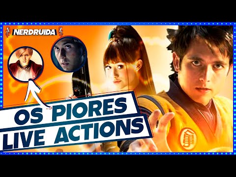 OS PIORES LIVE ACTIONS JÁ FEITOS