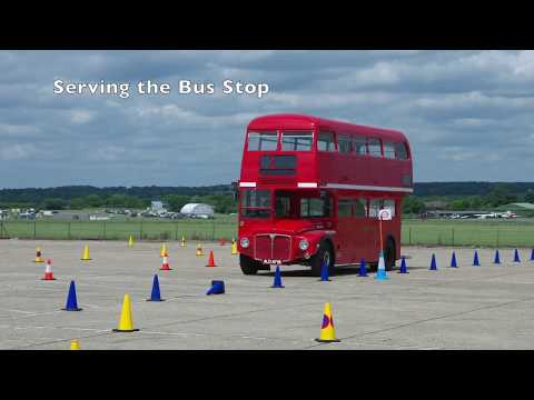 Old versus New - Routemaster Bus Driving Experience