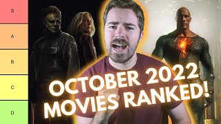 BEST and WORST Movies of October 2022 RANKED (Tier List)