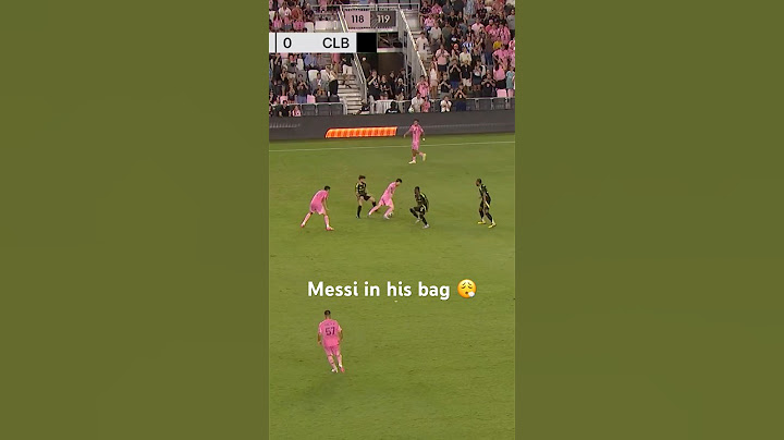Messi doing Messi things 🐐 #soccer #intermiami
