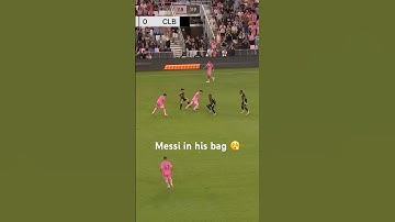 Messi doing Messi things 🐐 #soccer #intermiami