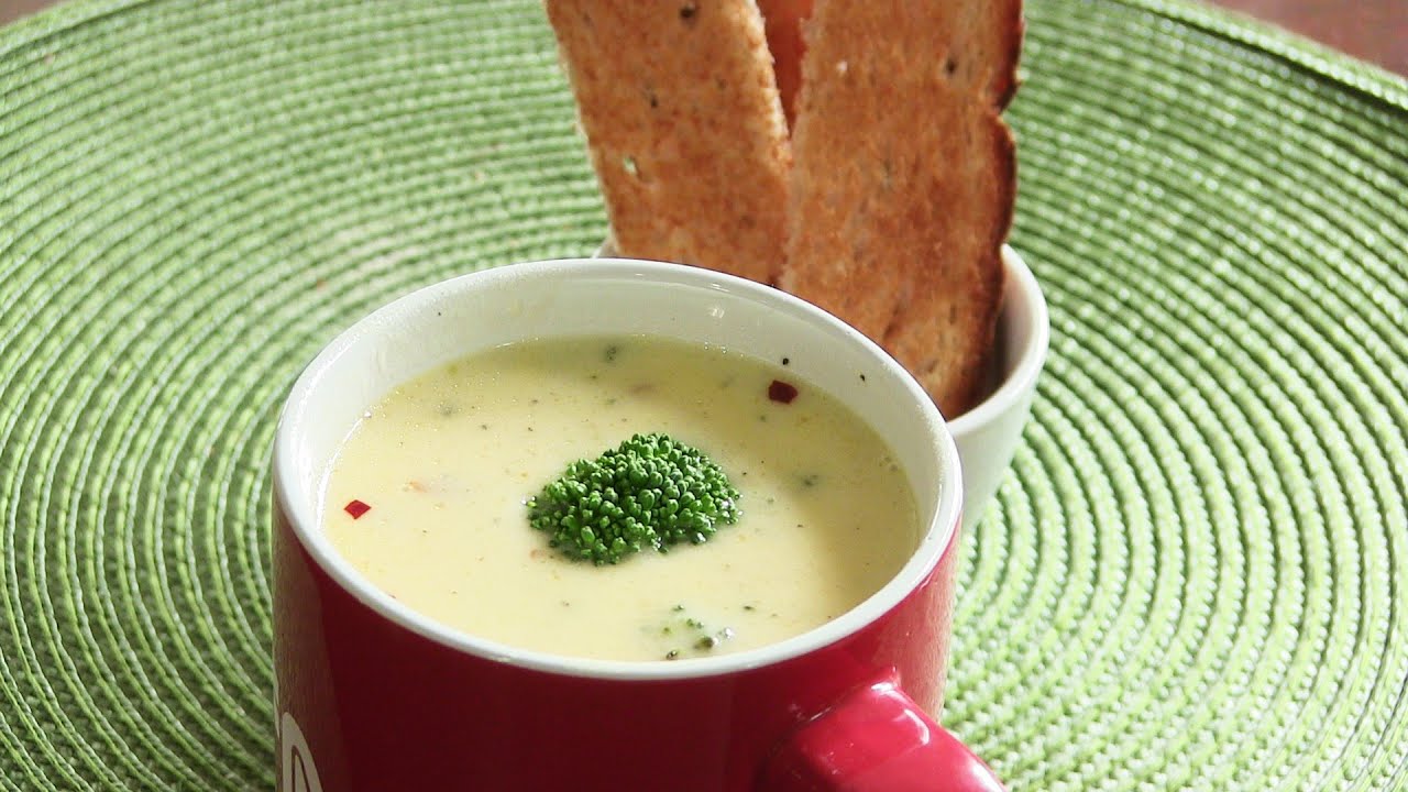 Welcoming Winter with Broccoli Cheese Soup Video Recipe by Bhavna | Bhavna