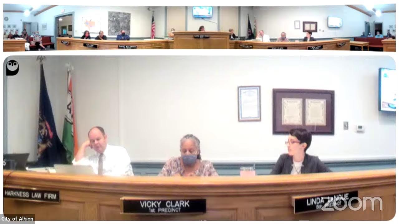 Albion, MI City Council Meeting 9/7/21 YouTube