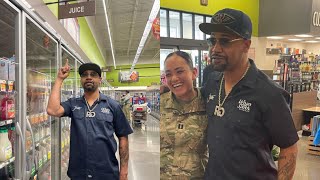FANS LINE UP FOR JUVENILE IN LOUSIANA AS HE LAUNCHES HIS OWN BRAND "JUVIE JUICE" IN STORES