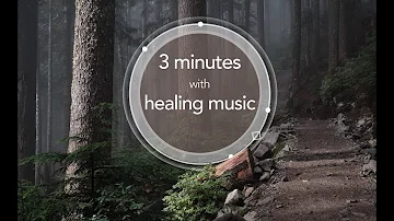 10 breaths with healing music in the background.