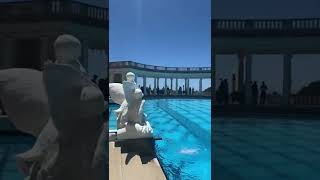 Anyone wanna swim in this amazing neptune pool which is in Hearst Castle🏰 #travel 🔮♋️ #vlog #pool