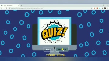 Online Quiz System in PHP & MySql with free source code.