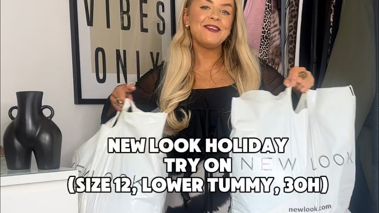 MIDSIZE NEW LOOK HOLIDAY TRY ON (PART 1)